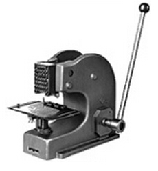 BURABLE MECCO 公司的Hand Operated Bench Marking Impact Press重型劃線打標(biāo)機(jī)